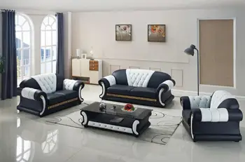 2022 дивани modernos години para sala Модерен диван за хол от естествена кожа, 3 предмет, мебели за всекидневна