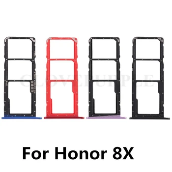 Тава За SIM-Карти За Huawei Honor 8X Притежателя Слота Адаптер за Huawei Honor8X Резервни Части
