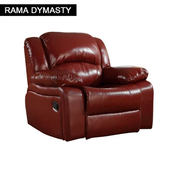 Диван-стол от естествена кожа RAMA DYMASTY, релаксиращи масажи, разтегателен, модерен дизайн за офис или всекидневна